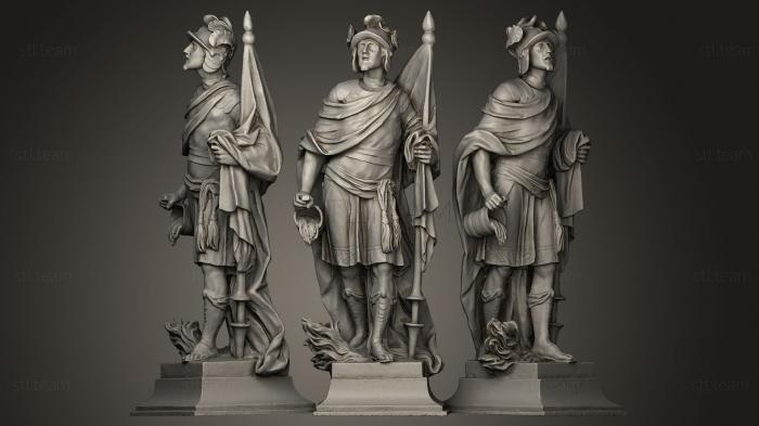 Статуи античные и исторические Флорианская скульптура